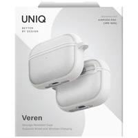 "Uniq Veren" dėklas "AirPods Pro 3" - Baltas