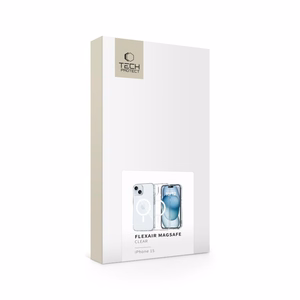 Tech-Protect FlexAir Magnetinis dėklas telefonui iPhone 15 - skaidrus