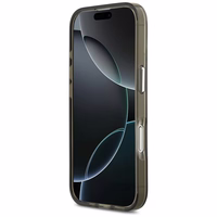 GUESS dėklas telefonui IPHONE 17 suderinamas su Magnetine GUHMP17SHGTMLCGA (IML Gradient W/ Triangle Logo) chaki