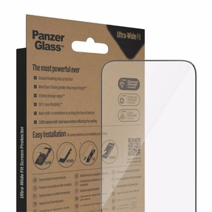 PanzerGlass Ultra-Wide Fit antibakterinis grūdintas stiklas iPhone 14 Pro Max telefonui