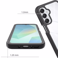 Tech-Protect Defense dėklas Samsung Galaxy A17 4G / 5G - juodas