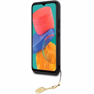 Guess GUHCS23FEGF4GBR S23 FE S711 rudas/rudas kietas dėklas 4G žavesio kolekcija