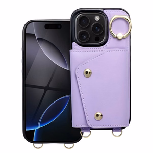 Piniginis dėklas WONDER iPhone 13 violetinis