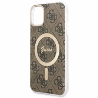 Guess GUHMN61H4STW iPhone 11 6.1" rudas/rudas kietas dėklas 4G MagSafe