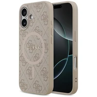 "Guess 4G Ring Classic Logo MagSafe" dėklas "iPhone 17" - rožinis