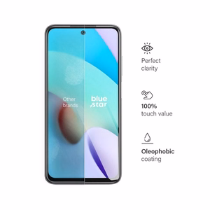 Apsauginis stiklas (m) - mėlynas XIAOMI Redmi 10