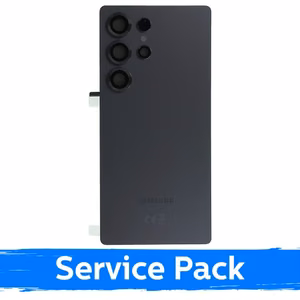 Galinis dangtelis, suderinamas su Samsung S938 S25 Ultra / Titanium juodas / (Service Pack)