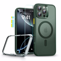 ESR Klasikinis Pro rinkinys Halolock Magnetinis dėklas telefonui iPhone 16 Pro Max (m) - žalias (m)