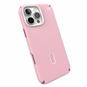 Speck Presidio2 Pro dėklas su MagSafe ir ClickLock, skirtas iPhone 16 Pro Max, „Wednesday Pink/Boysenberry Purple“