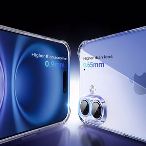 Ugreen Bright Cushion CA101 dėklas iPhone 16 Plus skaidrus