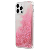 Dėklas telefonui Liquid Heart Iphone 11 Pro rožinės aukso spalvos