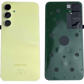 Galinis dangtelis Samsung A556 A55 5G Lemon/Lime originalus (service pack)