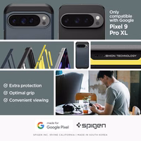Spigen Tough Armor dėklas telefonui Google Pixel 9 Pro XL - grafitas