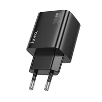 Įkroviklis telefonui Hoco 2 x USB C + 2 x USB A QC3.0 PD 3A 30W N56 juodas