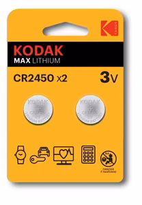 Kodak CR2450 литиевая батарейка
