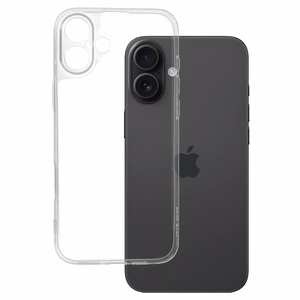 Itin plonas 1mm dėklas telefonui Iphone 16 Plus skaidrus