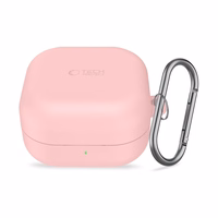 Tech-Protect Silikoninis Hook Dėklas for Samsung Galaxy Buds 4 / 4 Pro - rožinis