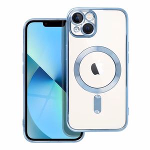ELECTRO MAG COVER Dėklas telefonui IPHONE 13 (m) suderinamas su MagSafe - mėlynas