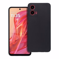 Matinis dėklas telefonui MOTOROLA G45 juodas