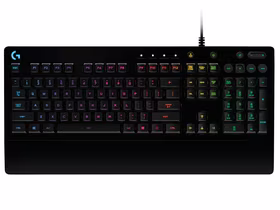 Logitech G G213 Prodigy klaviatūra Žaidimams USB QWERTY JAV tarptautinė versija Juoda