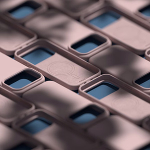 Etteri Silikoninis Mag dėklas for iPhone 17 Pro šviesiai rožinis