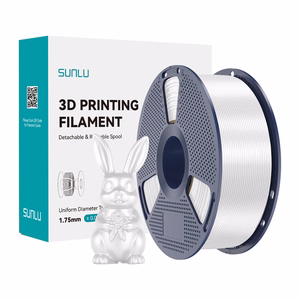 Sunlu PLA+ Silk filamentas (baltas)