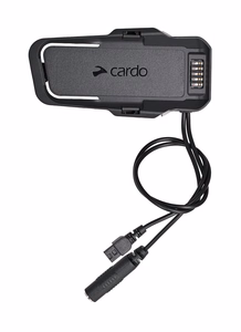 Cardo PT200001 motociklo interkomas 2 kanalai 1600 m juodas