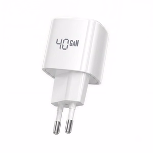 Crong NEO GaN USB-C PD įkroviklis su AVS, 40 W, baltas