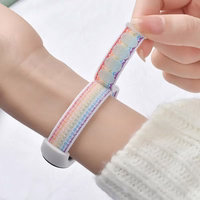 TECH-PROTECT NYLON XIAOMI SMART BAND 8 / 9 / NFC JUODAS