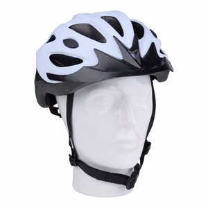 Dunlop reguliuojamas MTB dviračio šalmas, L dydžio, 58–61 cm, baltas ir juodas