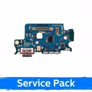 Разъём зарядки совместимый с Samsung S911 S23 со шлейфом Plata (Service Pack)