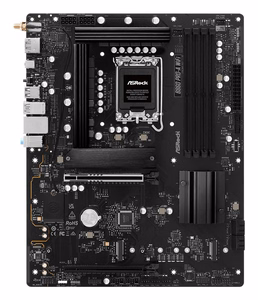 Asrock B860 Pro-A WiFi Intel B860 LGA 1851 (Socket V1) ATX pagrindinė plokštė