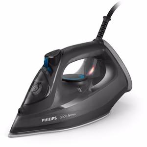 Philips Steam iron DST3041/80 3000 series Steam Iron 2600 W Continuous steam 40 g/min Water tank capacity 300 ml Black Steam boost performance 200 g/min