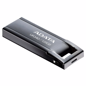 ADATA UR340 USB atmintukas 128 GB USB A tipo 3.2 Gen 2 (3.1 Gen 2) Juoda