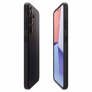 Spigen Liquid Air dėklas telefonui Samsung Galaxy S24 - matinė juoda