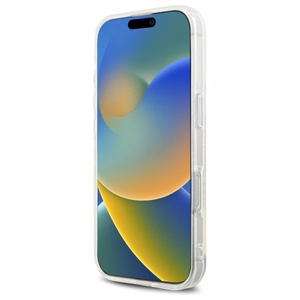 Karl Lagerfeld KLHCP16XHKHDCELT iPhone 16 Pro Max 6.9" permatomas kietas dėklas IML Rhinestones Karl galva