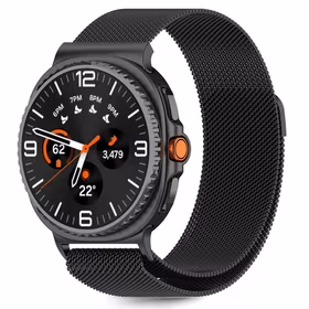 TECH-PROTECT MILANESEBAND SAMSUNG GALAXY WATCH 8 / CLASSIC (40 / 44 / 46 MM) JUODAS
