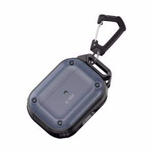 Tech-Protect Rough Hook dėklas su karabinu Apple AirPods Pro 1 / 2 - mėlynas