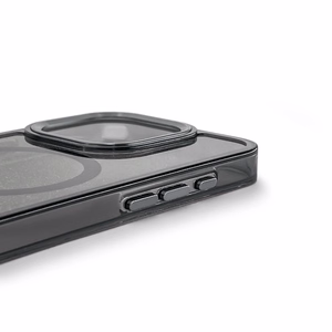 Blizgus magnetinis dėklas telefonui Samsung Galaxy A26 5G - juodas