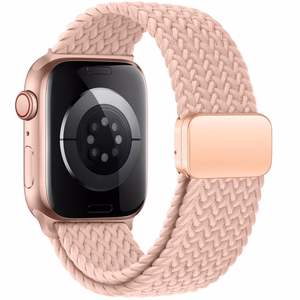 TECH-PROTECT NYLONMAG APPLE WATCH 6 / 7 / 8 / 9 / 10 / SE (40 / 41 / 42 MM) DULKIŲ ROŽINĖ