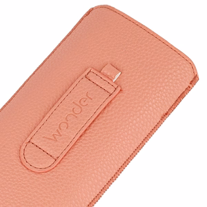 WONDER Deko dėklas telefonui (dydis L) Iphone 13 Mini/12 Mini/SE 2020/2022/7/8 persikinis