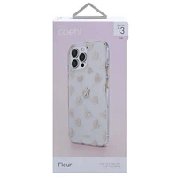 Uniq Coehl Fleur dėklas telefonui iPhone 13 Pro / iPhone 13 - rožinė