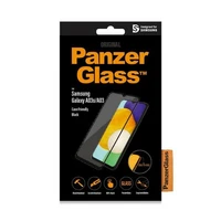 PanzerGlass E2E Reguliarus grūdintas stiklas Samsung Galaxy A03 - su juodu rėmeliu