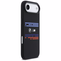 BMW M Silicon Horizontal Line MagSafe deklas iPhone Air - juodas