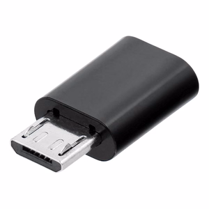 Adapteris Type C to Micro USB Blue Star - juodas