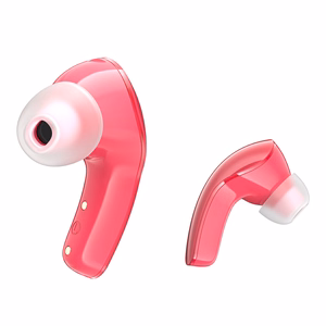 Acefast T9 Bluetooth 5.3 įstatomos belaidės ausinės - raudonos