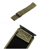 FORCELL F-DESIGN FA05 nailoninis dirželis APPLE laikrodžiui 38 / 40 / 41 mm žalias