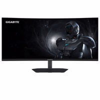 GIGABYTE G34WQC2 kompiuterio monitorius 86,4 cm (34") 3440 x 1440 pikseliai UltraWide Quad HD LED Juoda