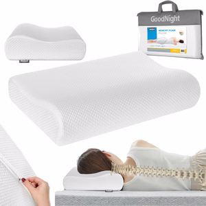 REBEL ACTIVE profiliuota ortopedinė viskoelastinio putplasčio pagalvė