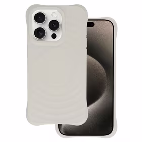 Tel Protect Wave magnetinis dėklas telefonui iPhone 14 Pro Max pilkas